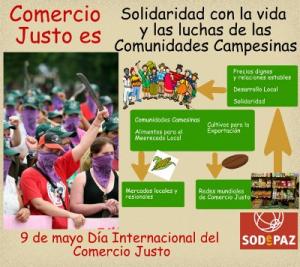 9 de mayo Día Internaciional del Comercio Justo